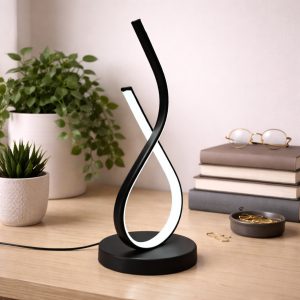 اباژور مدرن رو میزی کد00491 - خرید بهترین کیفیت و قیمت در فروشگاه گروه روشنایی دلوری || انواع لوستر سقفی و دیواری مدرن