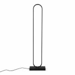 اباژور ایستاده مدرن طرح بیضی 00676 - خرید بهترین کیفیت و قیمت در فروشگاه گروه روشنایی دلوری || انواع لوستر سقفی و دیواری مدرن