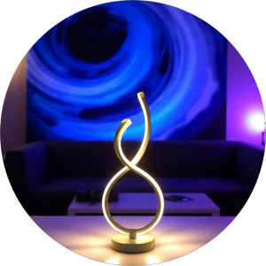 آباژور رو میزی طرح افلاک کد 00692 - خرید بهترین کیفیت و قیمت در فروشگاه شرکت روشنایی دلوری || انواع لوستر مدرن