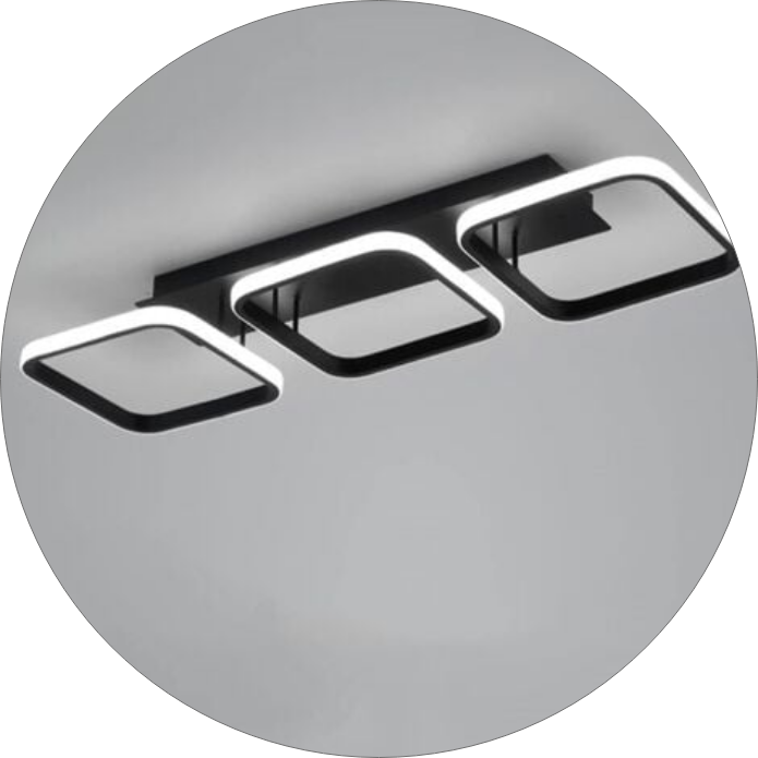 لوستر سقفی طرح مربع ای کفه دار کد00720 (کپی) - خرید بهترین کیفیت و قیمت در فروشگاه شرکت روشنایی دلوری || انواع لوستر مدرن