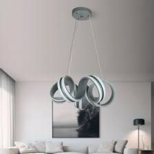 لوستر مدرن سقفی فنری سه لاین کد 00848 - خرید بهترین کیفیت و قیمت در فروشگاه گروه روشنایی دلوری || انواع لوستر سقفی و دیواری مدرن