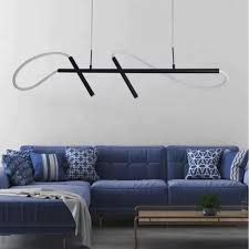 لوسترسقفی مدرن خطی تلسکوپی کد 00854 - خرید بهترین کیفیت و قیمت در فروشگاه گروه روشنایی دلوری || انواع لوستر سقفی و دیواری مدرن