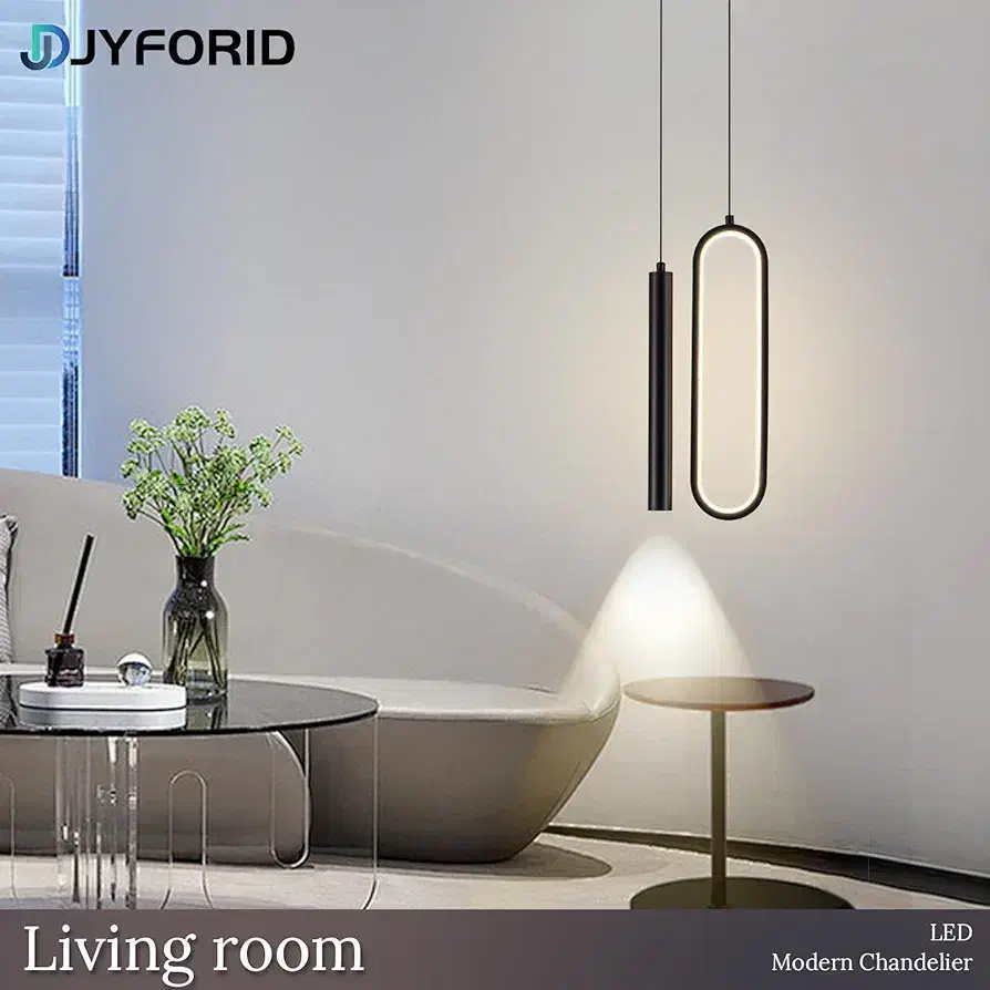 آویز سقفی مدرن طرح منظومه دو تیکه کد 00867 - خرید بهترین کیفیت و قیمت در فروشگاه گروه روشنایی دلوری || انواع لوستر سقفی و دیواری مدرن