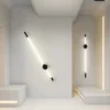 دیوارکوب لوله ای پلکسی کد00374