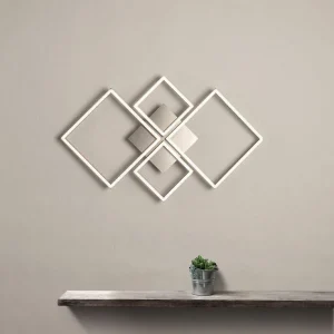 دیوارکوب مدرن طرح چهارخونه ۱ متری 00657