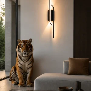 لوستر دیواری مدرن خطی کد 00485