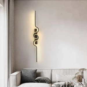 دیوارکوب مدرن طرح دو موج کد 00459
