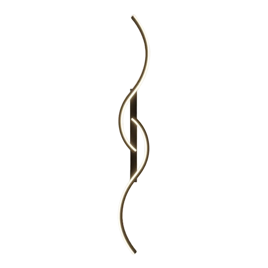 لوستر مدرن دیواری طرح کمان کد 00228