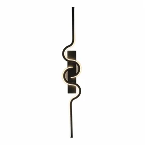 دیوارکوب مدرن طرح دو موج کد 00459