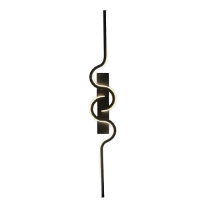 دیوارکوب مدرن طرح دو موج کد 00459