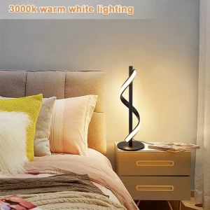 آباژور رو میزی طرح مارپیچ کد00694