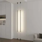 دیوارکوب خطی طرح میله ای بلند کد00224
