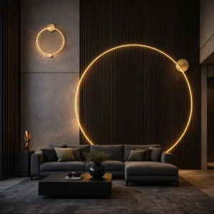دیوارکوب ست حلقه ای کد00853