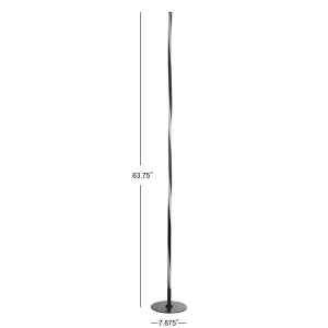 آباژور ایستاده مدرن طرح مارپیچ کد 002025