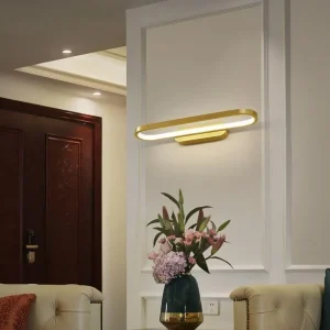 دیوارکوب مدرن طرح بیضی 60سانتی 00669