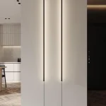 دیوارکوب خطی طرح میله ای بلند کد00224