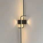 دیوارکوب مدرن طرح نیلوفر کد 00278
