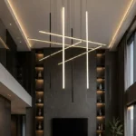 لوستر سقفی مدرن طرح داریست 00662