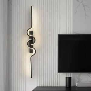 لوستر دیواری مدرن طرح دو موج کد 00459