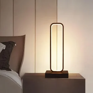 آباژور رو میزی طرح مستطیل کد 001004