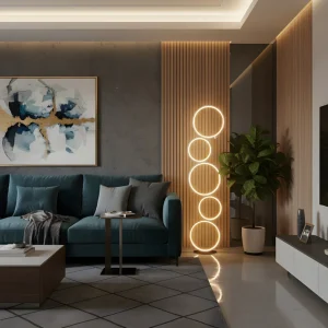 آباژور ایستاده مدرن طرح مارال کد 001019