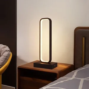 آباژور رو میزی طرح مستطیل کد 001004