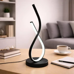 آباژور رو میزی طرح لاله کد 00728