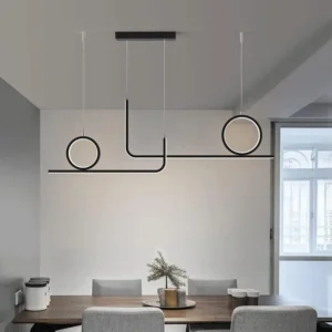 لوستر سقفی طرح خطی و دایره کد 00366