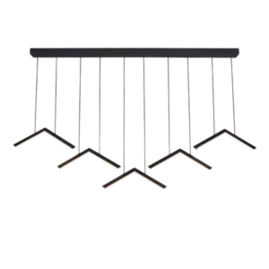 لوستر مدرن سقفی و خطی طرح پروانه ای کد 00638