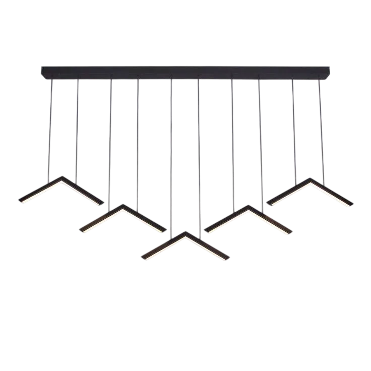 لوستر مدرن سقفی و خطی طرح پروانه ای کد 00638