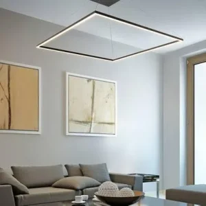 لوستر سقفی مدرن اداری سایز60x 60 کد 00876