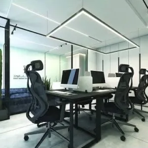 لوستر سقفی مستطیل سایز 3در1.5 متری کد 00378