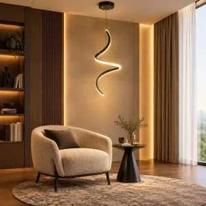 لوستر مدرن طرح فر قطر سی سانتی اس ام دی کد00118